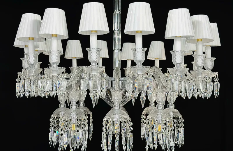 Ảnh thật Đèn Chùm Pha Lê DC8805T24 1