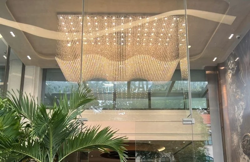 Hình ảnh thực tế của đèn thiết kế DTK1011 2