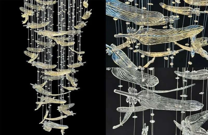 Chi tiết đèn thả hiện đại THD122