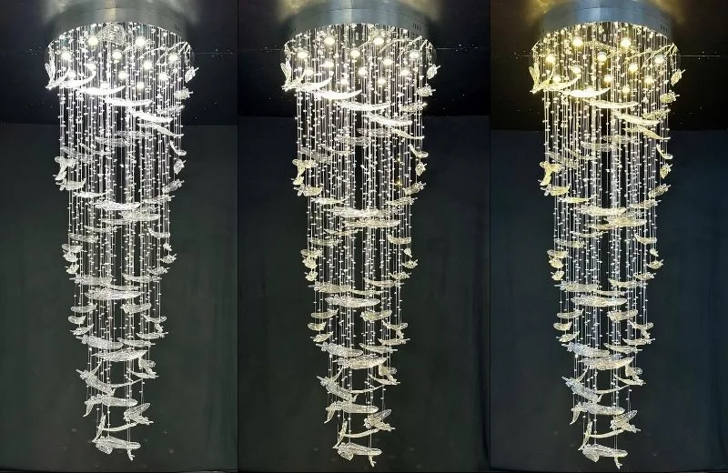 Đèn thả hiện đại THD122 với LED 3 CĐ linh hoạt