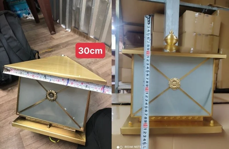 Kích thước của Đèn Trụ DT05 1