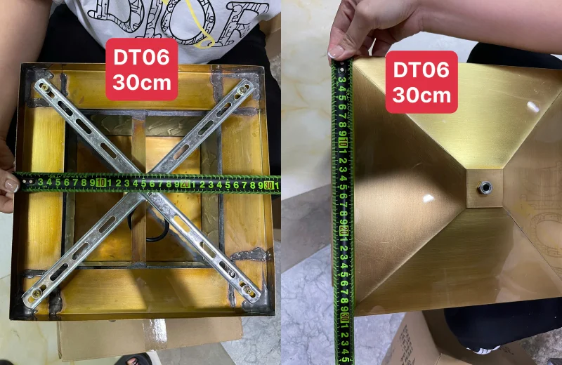 Kích thước của Đèn Trụ DT06 2