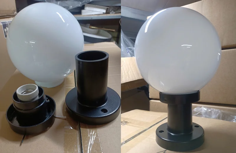 Ảnh thật Đèn Trụ DT27