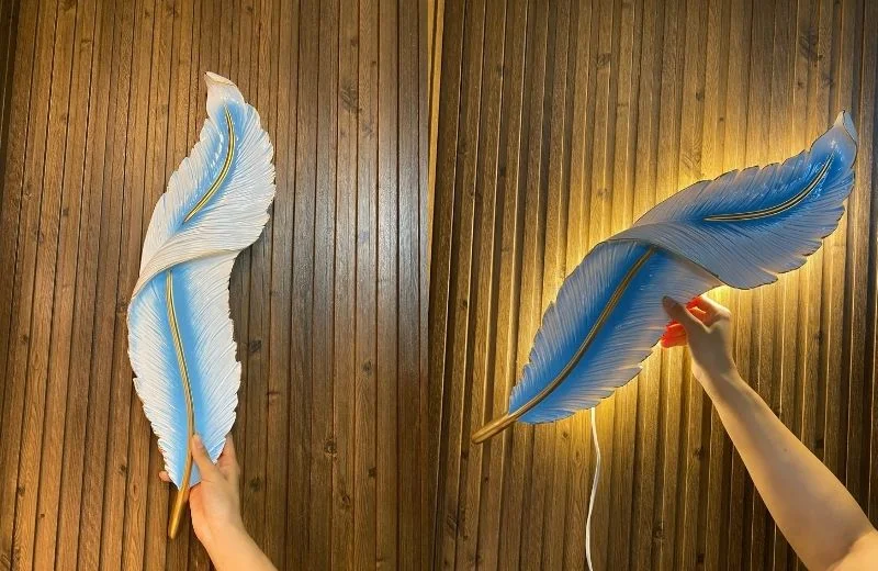 Ảnh cận Đèn Tường Thiết Kế VK118XANH