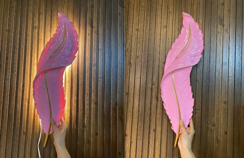 Ảnh cận Đèn Tường Thiết Kế VK118HONG