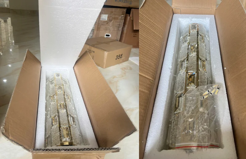 Đóng thùng Đèn Tường Pha Lê VPL51