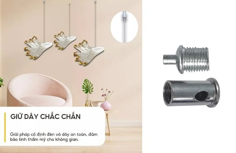 Linh Kiện Nút Giữ Dây 3 Linh Kiện Nút Giữ Dây