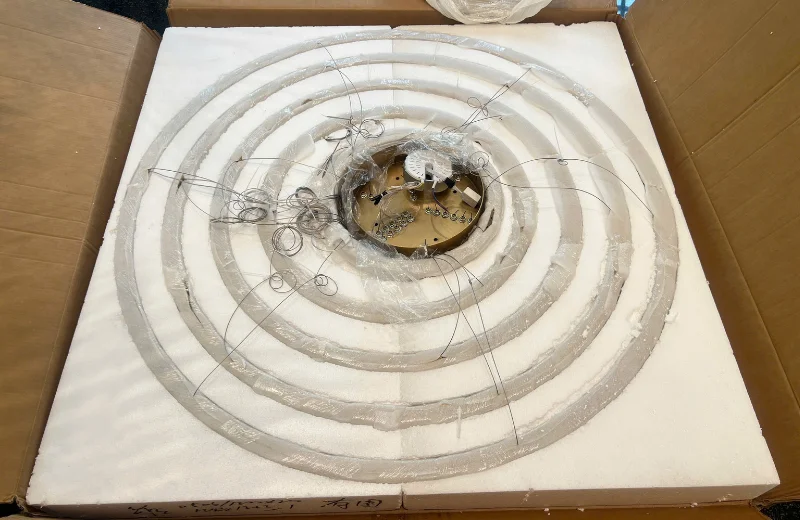 Ảnh cận đóng thùng Đèn Thả Pha Lê TPL20