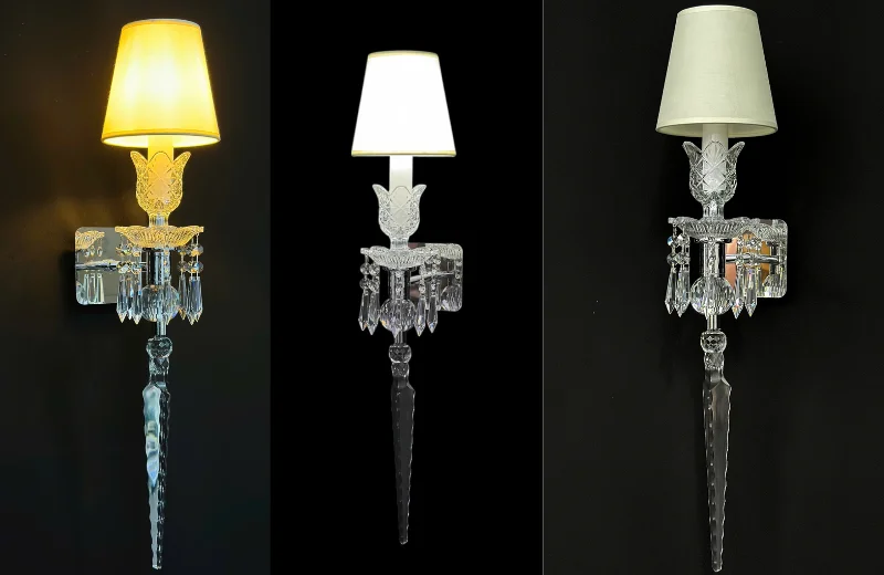 Các chế độ màu của Đèn Tường Pha Lê VDC9803