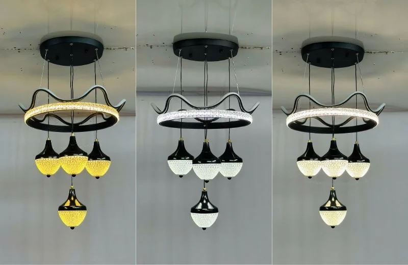 Đèn thả hiện đại THDBA06 với 3 chế độ LED linh hoạt