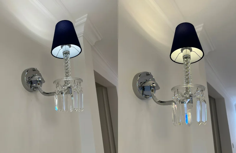 Đèn Tường Pha Lê VDC8119 2 Ảnh cận Đèn Tường Pha Lê VDC8119T1