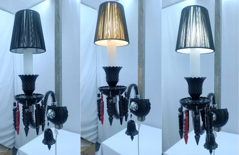 Đèn Tường Pha Lê VDC9809 1 Ảnh thật Đèn Tường Pha Lê VDC9809T1