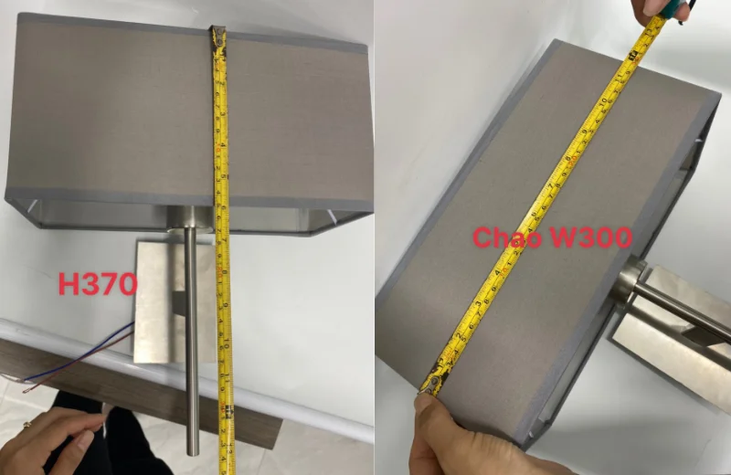 Kích thước Đèn Tường VDN55