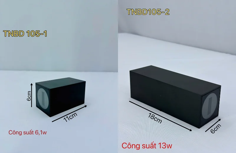 Kích thước Đèn Hắt Tường VNTBD105