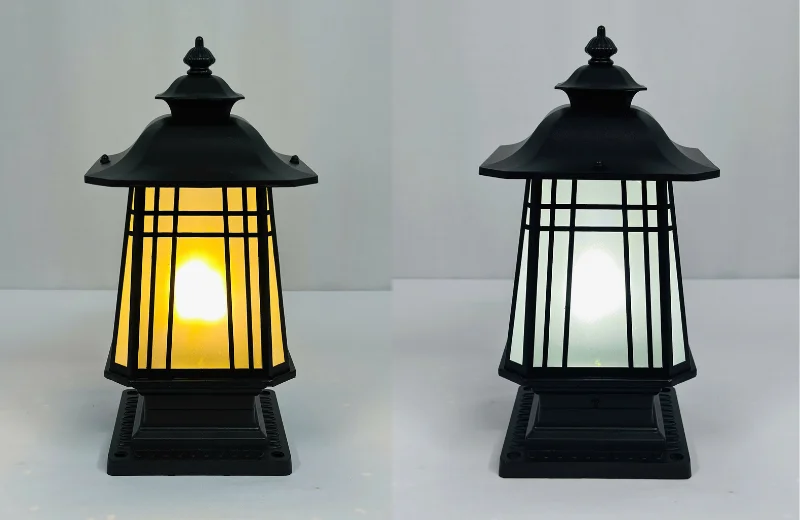 Đèn Trụ DT136 2 Ảnh thật Đèn Trụ DT136