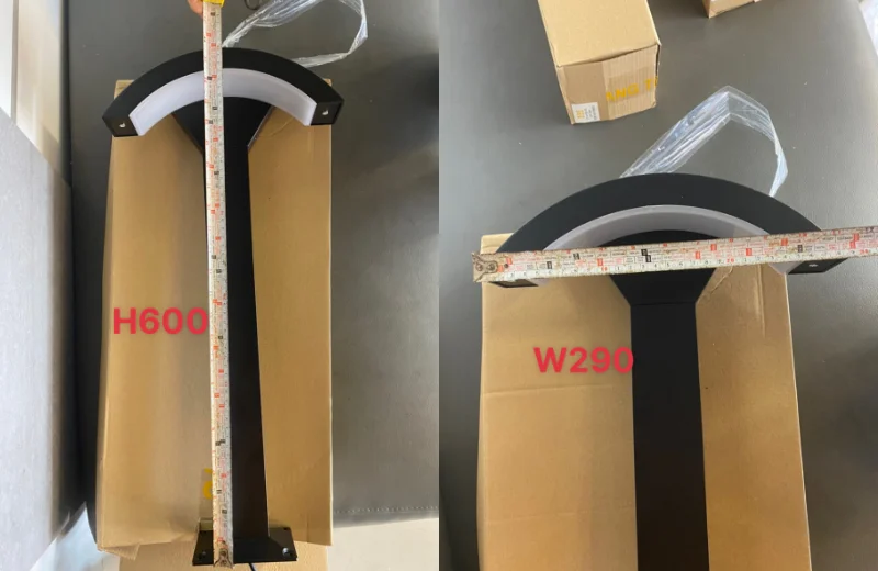 Kích thước Đèn Trụ DT17 