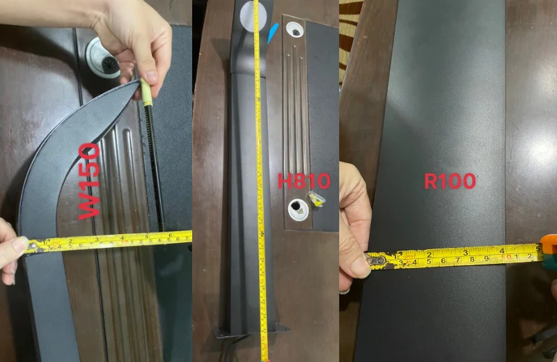 Kích thước Đèn Trụ DT20 