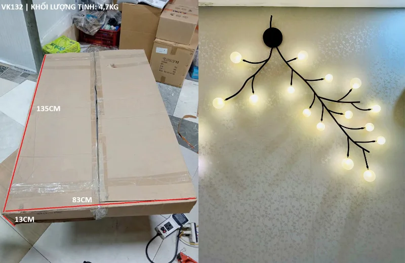 Đèn Tường Thiết Kế VK132 1 Ảnh thật Đèn Tường Thiết Kế VK132