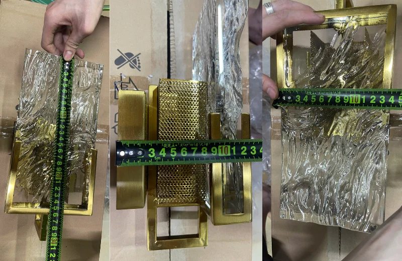 Kích thước Đèn Tường Pha Lê VPL143