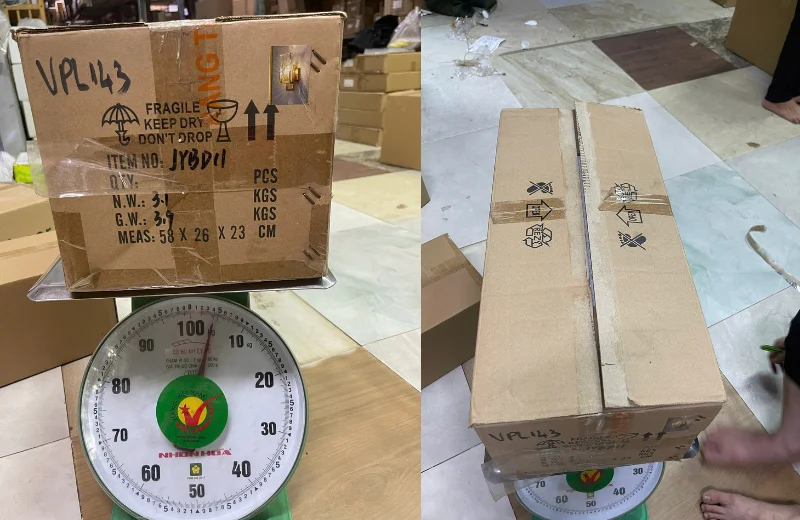 Thông số chi tiết Đèn Tường Pha Lê VPL143