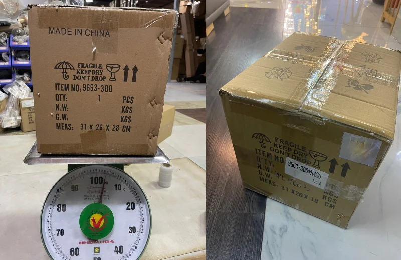 Thông số chi tiết Đèn Tường Pha Lê VPL9663 