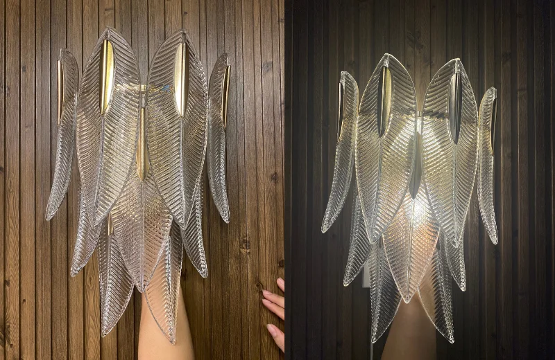 Ảnh thật Đèn Tường Pha Lê VPL9663 