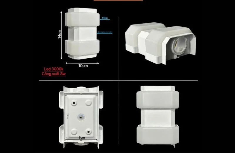 Thông số chi tiết Đèn Hắt Tường VNT3022STRANG