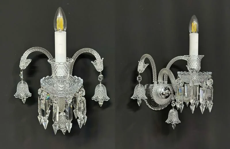 Đèn tường pha lê VDC1051 thực tế